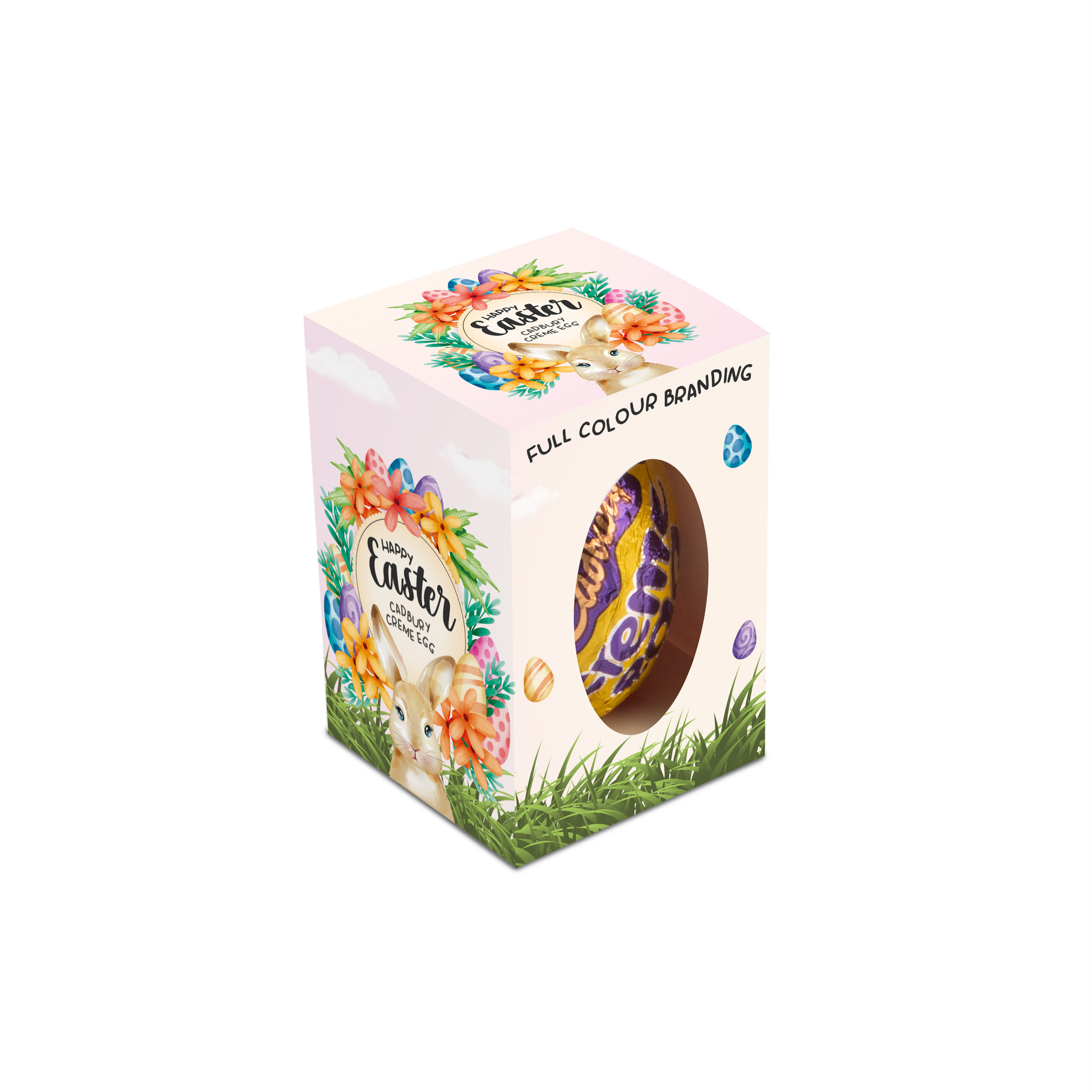 Easter Eco Mini Egg Box Creme Egg Easter Sweet Treats Black and White London