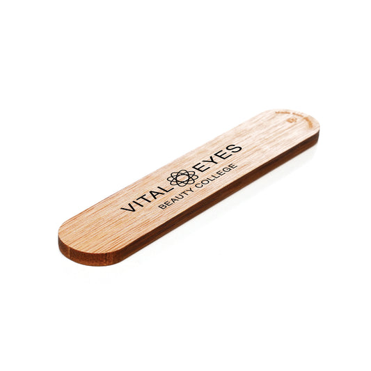 Bamboo Nail File Cosmetics & Accessories Black and White London