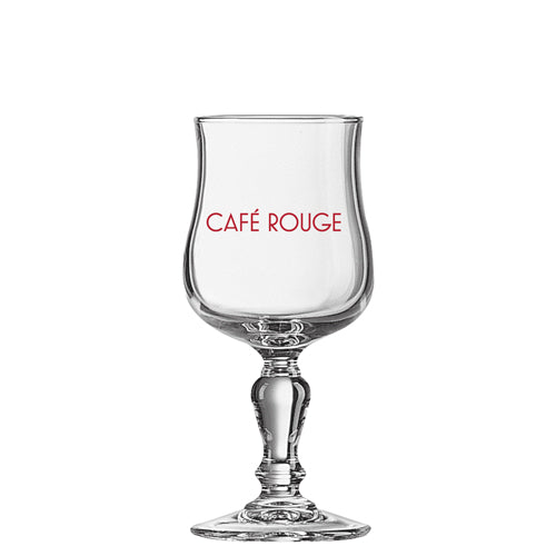 Normandie Stem Glass (165ml/5.8oz) Wine Glasses Black and White London