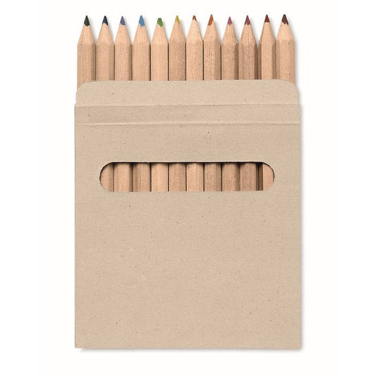 Promotional Set of 12 Colouring Pencils  Black and White London