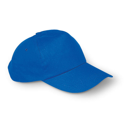 Cotton Twill Baseball Cap in Royal Blue Hats & Caps Black and White London