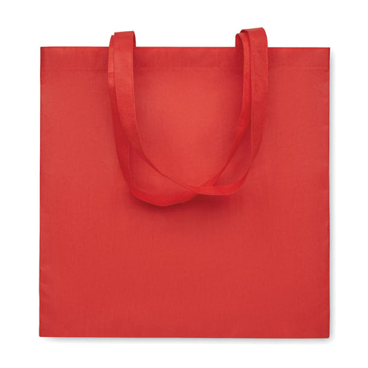 Recycled RPET Non-Woven Tote Bag in Red Tote Bags Black and White London