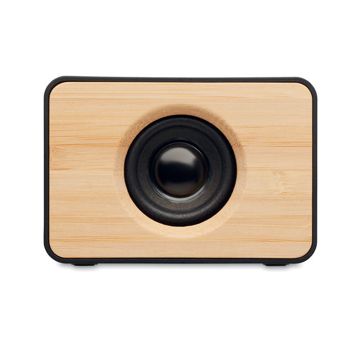 Wireless Bamboo Speaker 10W Speakers Black and White London