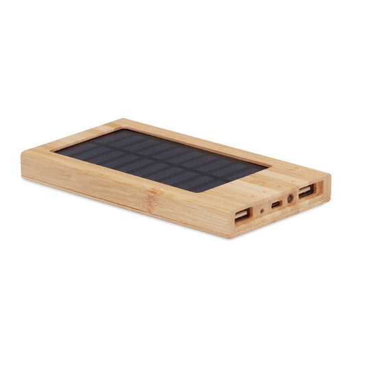 Solar Power Bank 4000 Mah  Black and White London