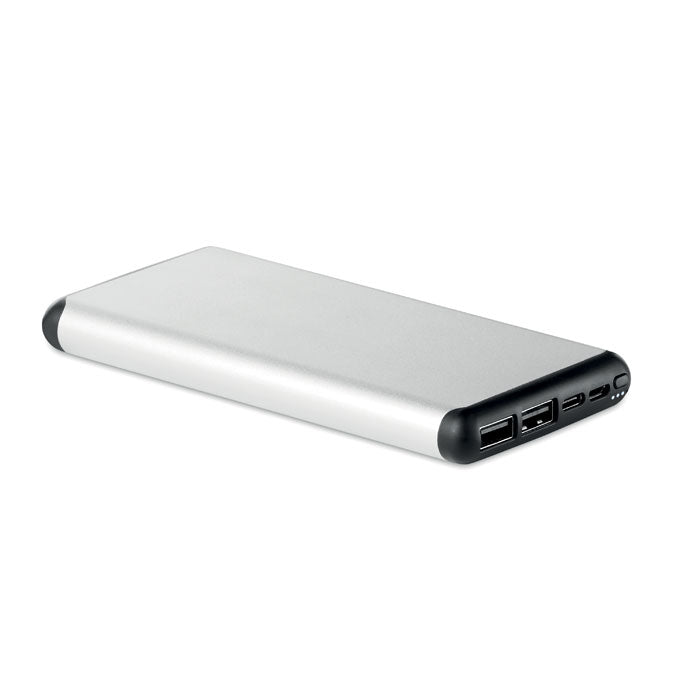 Wireless 10000 mAh Power Bank  Black and White London