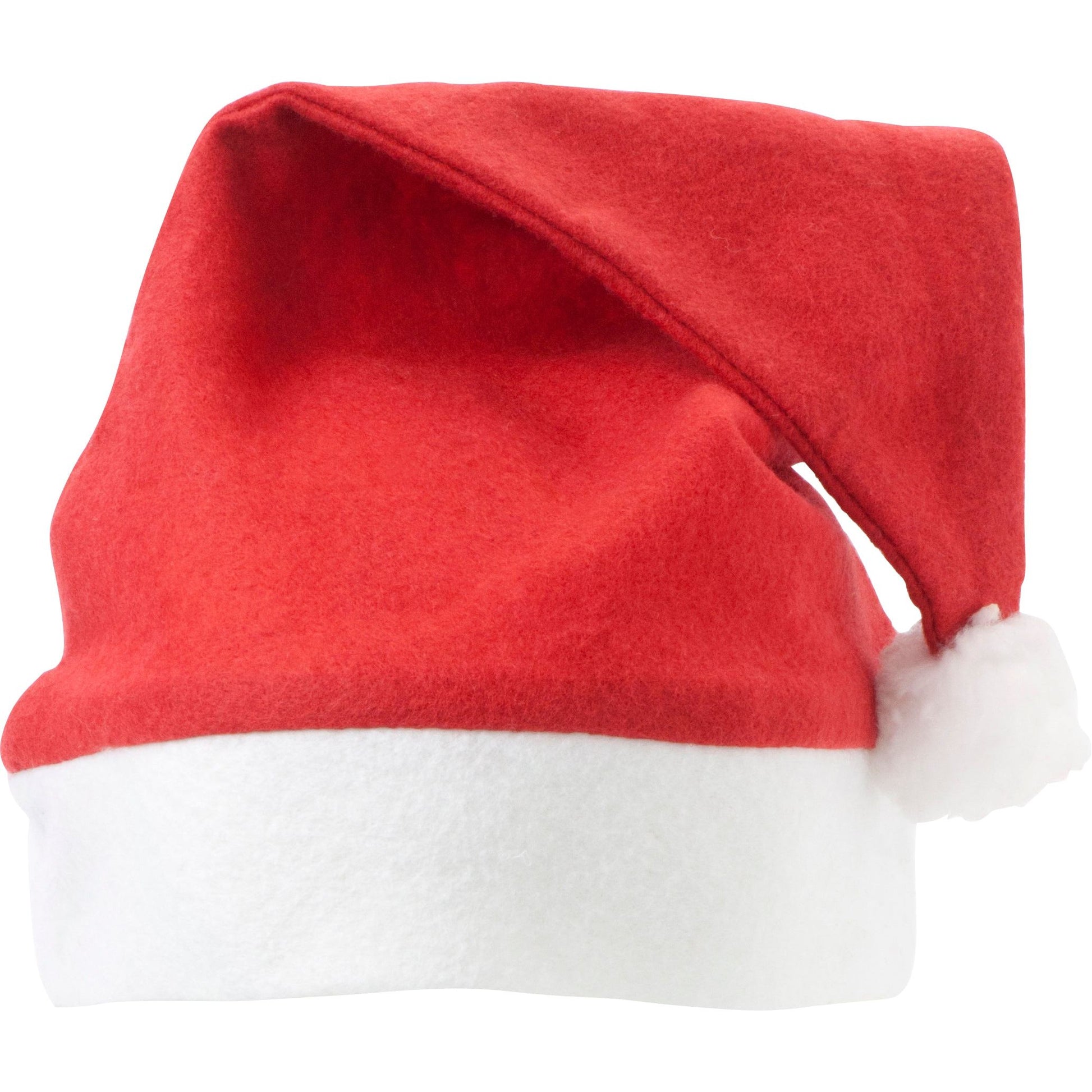 Branded Custom Felt Christmas hat  Black and White London