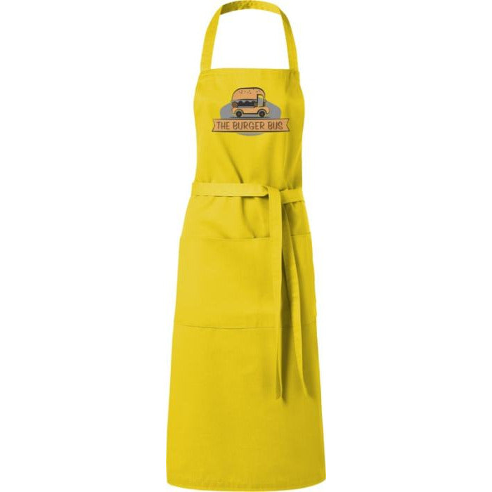 Viera Heavy-weight Apron  Black and White London