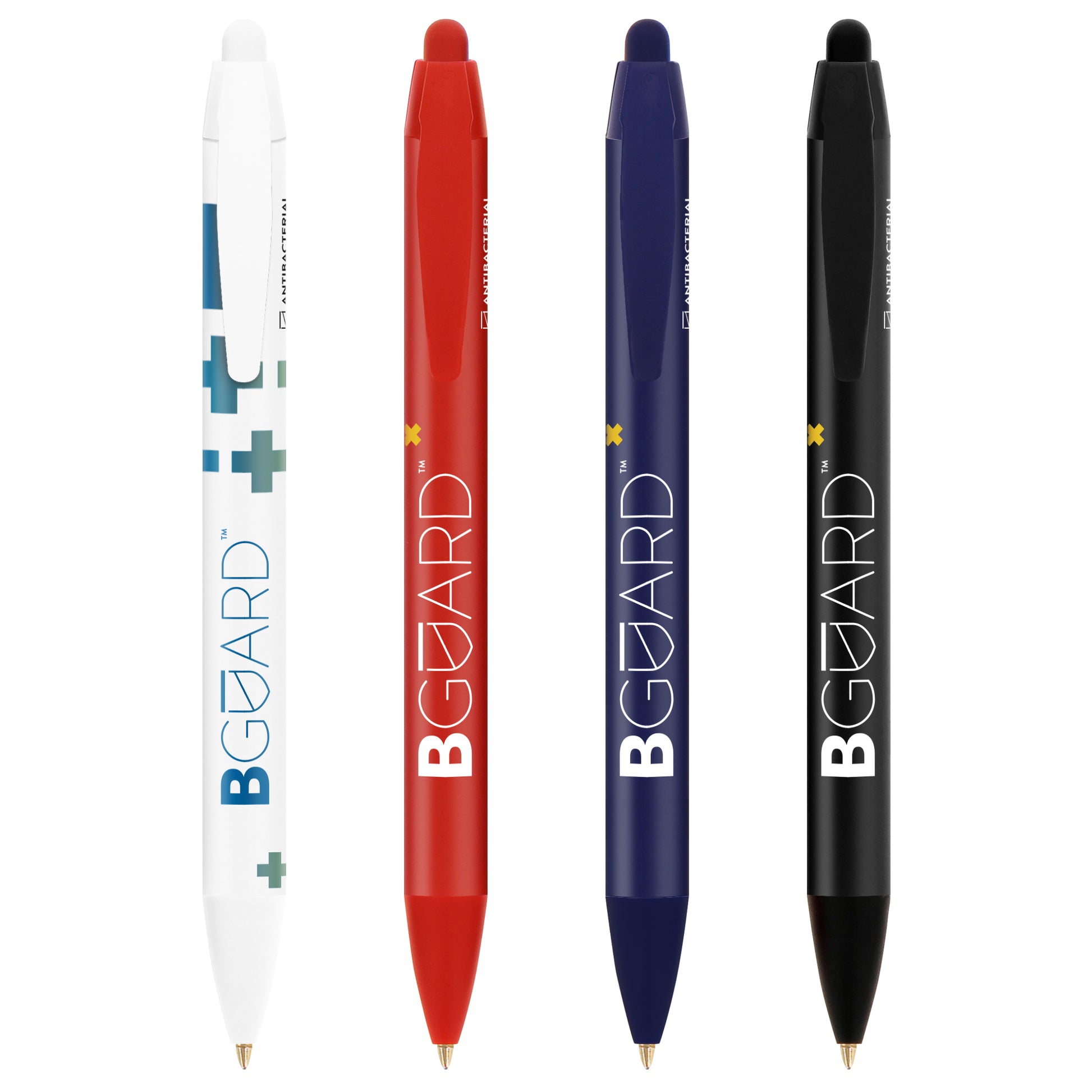 BIC® Wide Body™ BGUARD™ Antibacterial Ballpen BIC® Stationery Black and White London