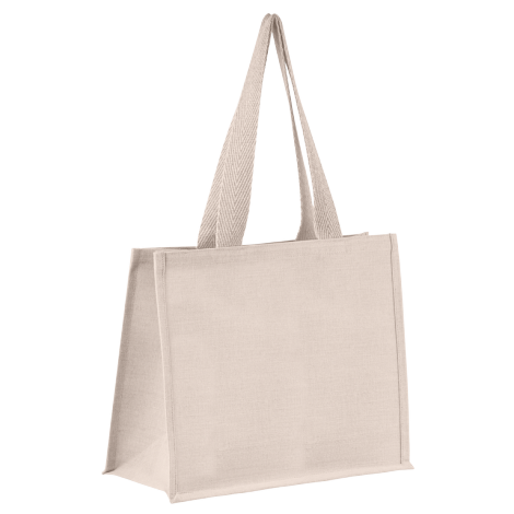 Alton Juco Shopper Cotton & Jute Bags Black and White London