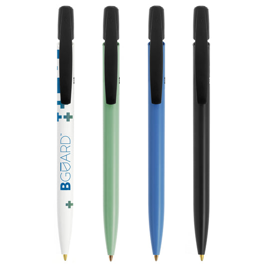 BIC® Media Clic BIO Based BGUARD™ Antibacterial Ballpen BIC® Stationery Black and White London