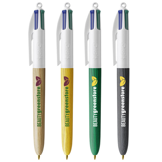 BIC® 4 Colours Wood Style BIC® Stationery Black and White London