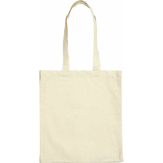 Chelsfield Recycled 6oz Shopper Tote Bags Black and White London