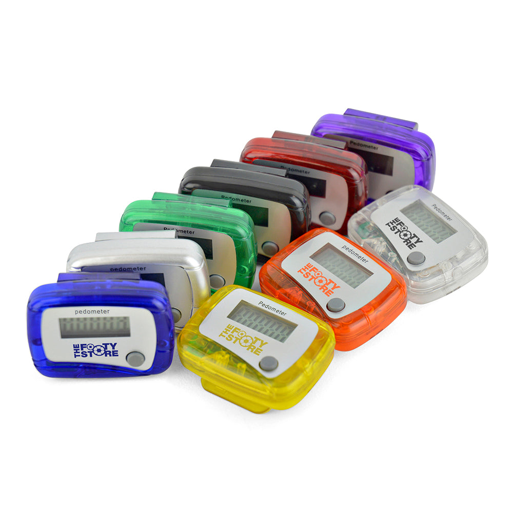 Carmel Pedometer Plastic Black and White London