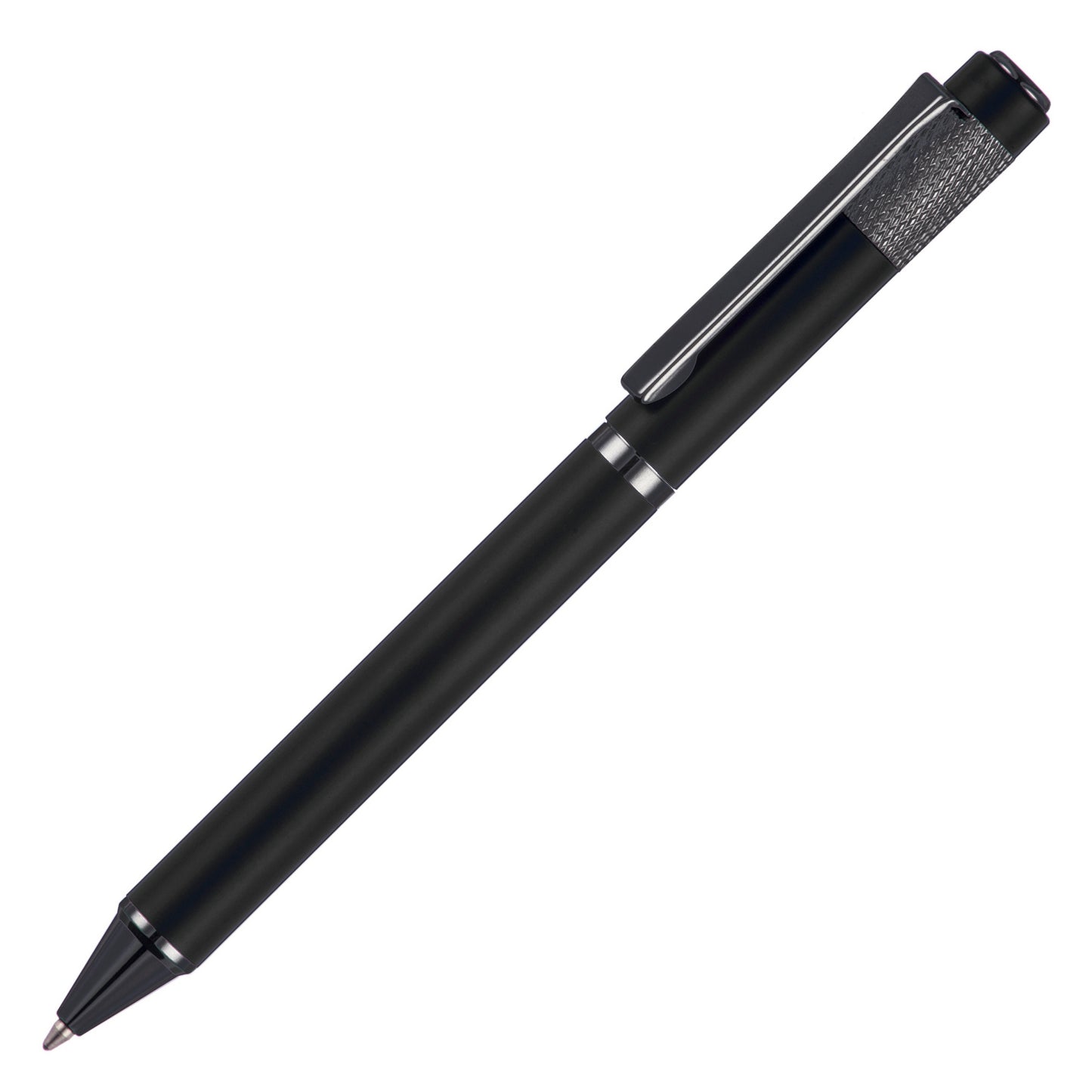 Sultan Ball Pen (Gun Metal)  Black and White London