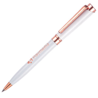 Lysander Rose Gold Mechanical Pencil  Black and White London