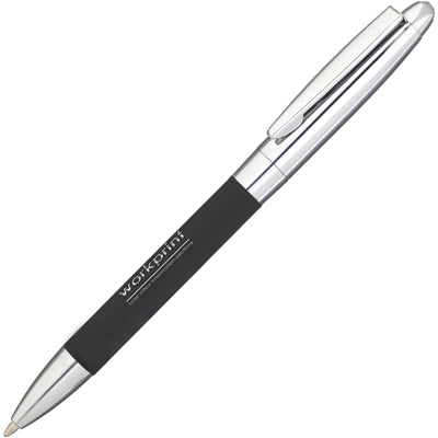 Javelin Softfeel Ball Pen  Black and White London