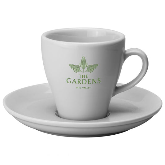 Torino cup & Saucer 220ml 220 Black and White London