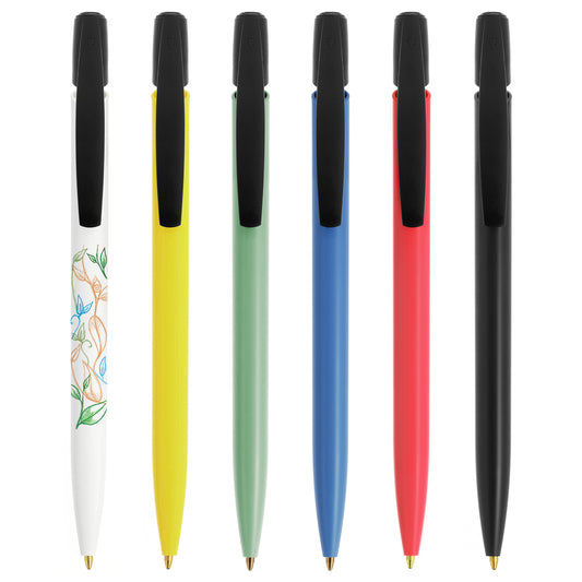 BIC® Media Clic BIO Based ballpen BIC® Stationery Black and White London