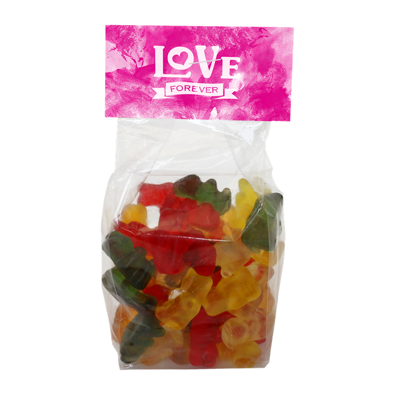 130g Gummy Bear Bags Sweets & Confectionery Black and White London