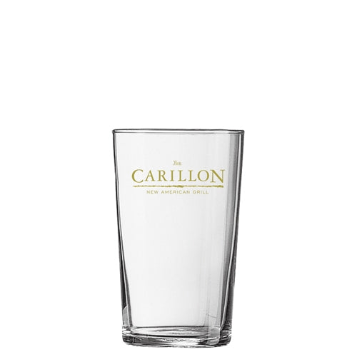 Conique Tumbler Glass (240ml/8.5oz) Glassware Black and White London